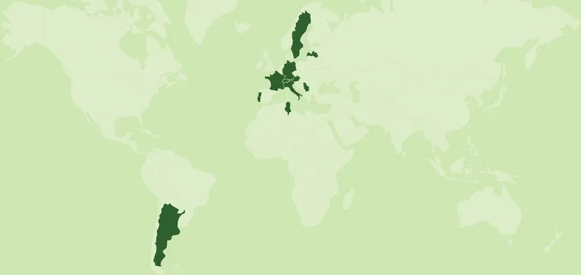 Мапа биодистриката у свету